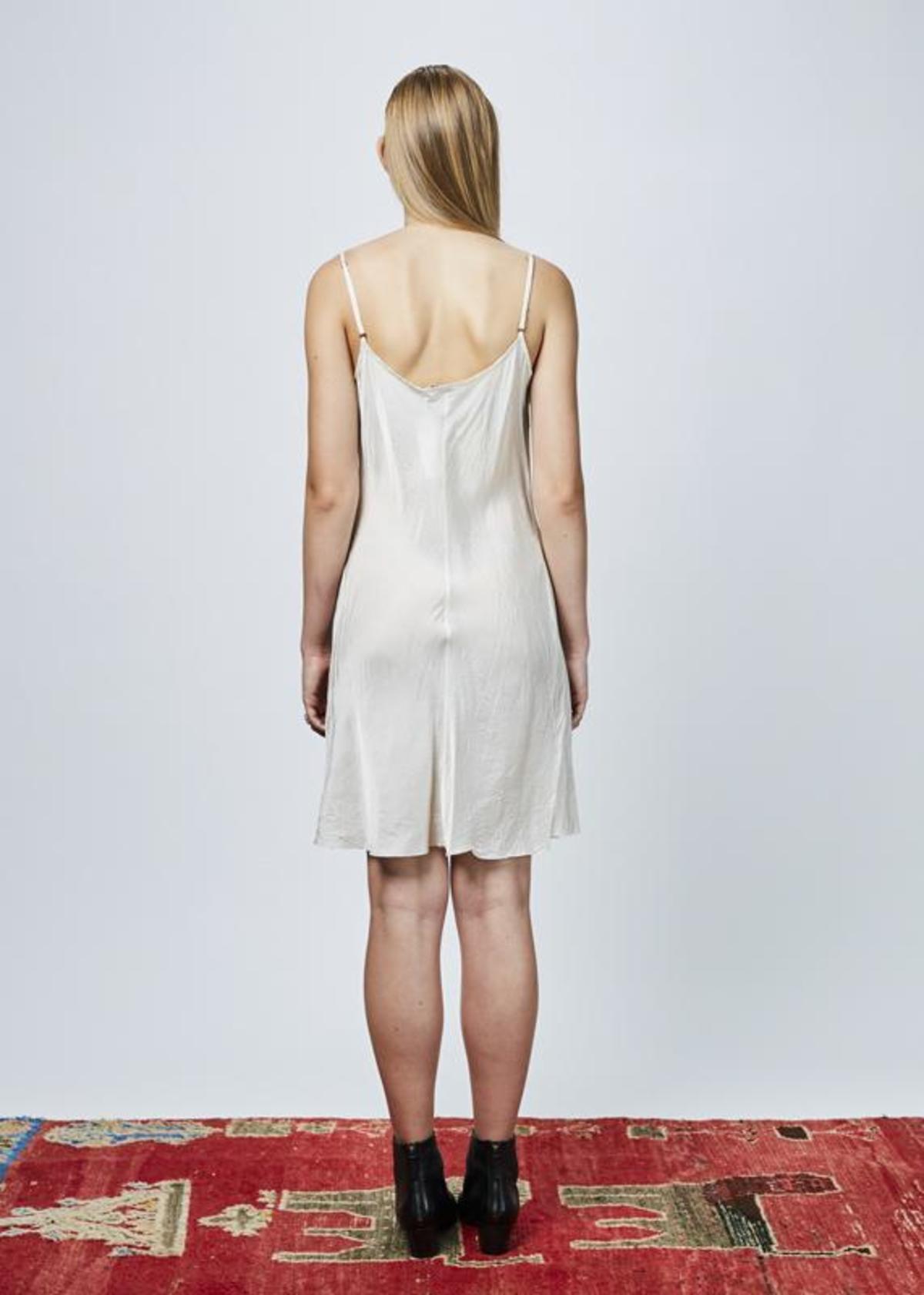 Organic by John Patrick Bias Slip - Vintage White - Image 4 of 5