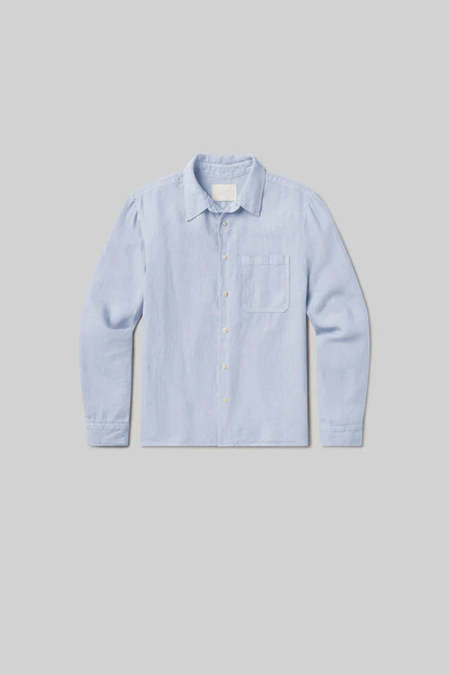 Frank & Eileen Paul Italian Poplin Shirt - Horizontal Stripe