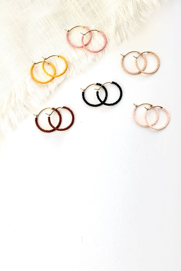 Ocean Breakup Tiny Color Hoops