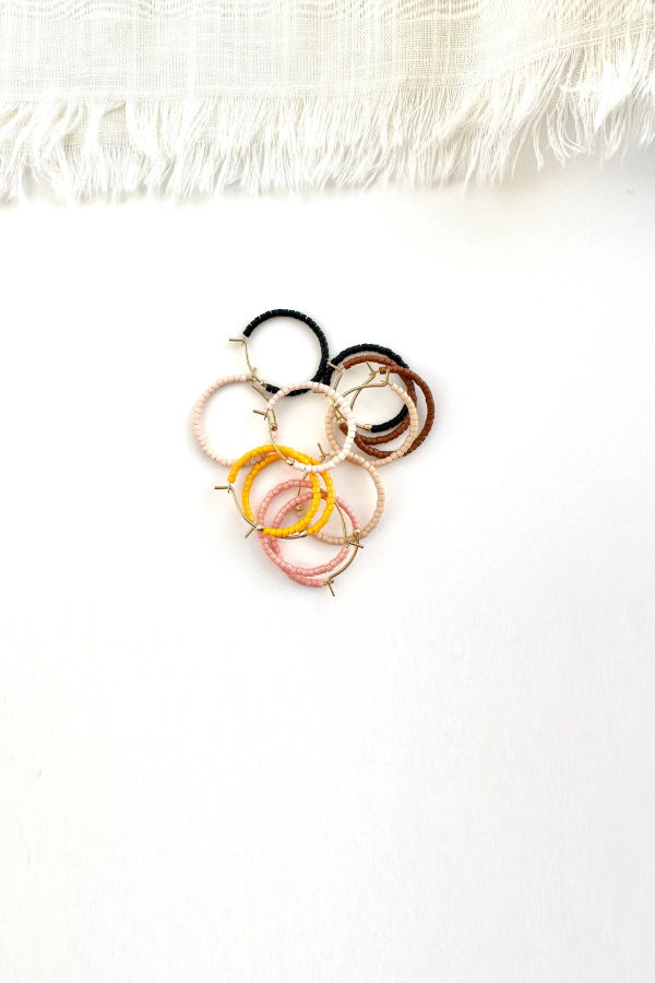 Ocean Breakup Tiny Color Hoops