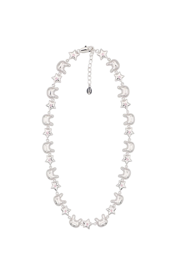 Sandy Liang Terminator Bunny Star Necklace
