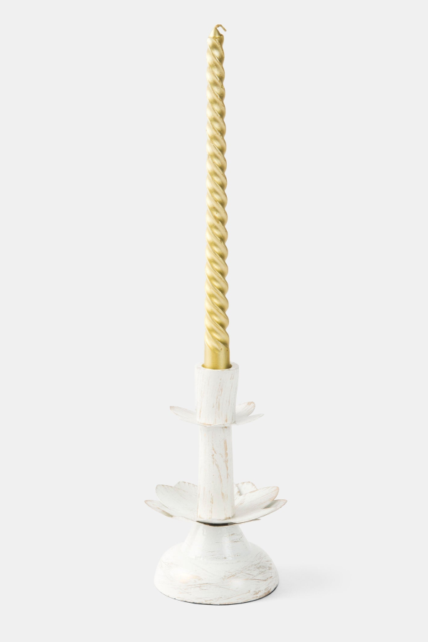 Mela Artisans Lotus Bloom Tapered Candleholders