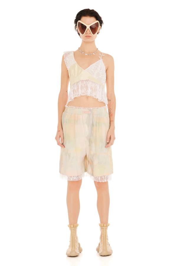 Collina Strada Odeon Short - Gua Sha Plaid