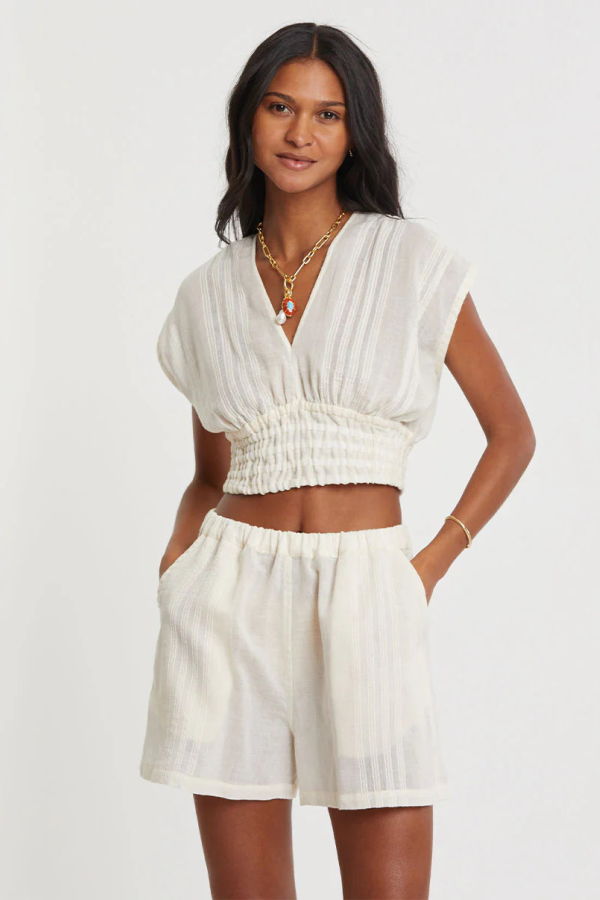 Lemlem Alia Plunge Top