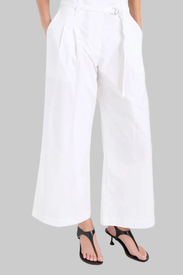 Proenza Schouler Cropped Raver Pant - White