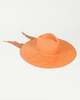 Clyde Caro Hat with Neck Shade - Umber Brown - Thumbnail 5