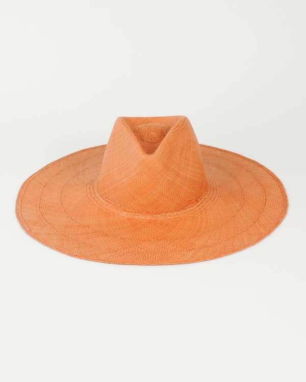 Clyde Caro Hat with Neck Shade - Umber Brown