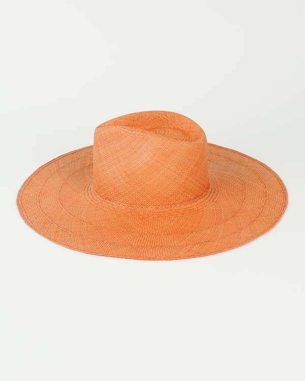 Clyde Caro Hat with Neck Shade - Umber Brown