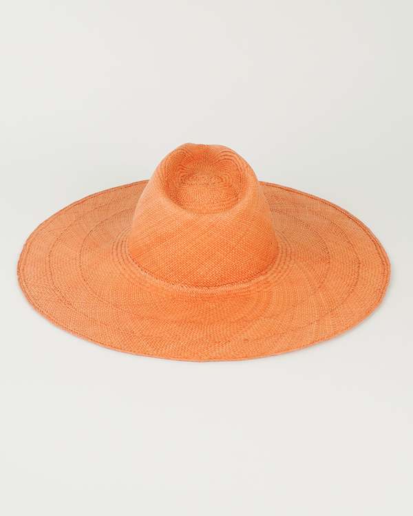 Clyde Caro Hat with Neck Shade - Umber Brown
