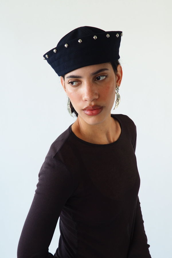 Clyde Rivet Sailor Hat