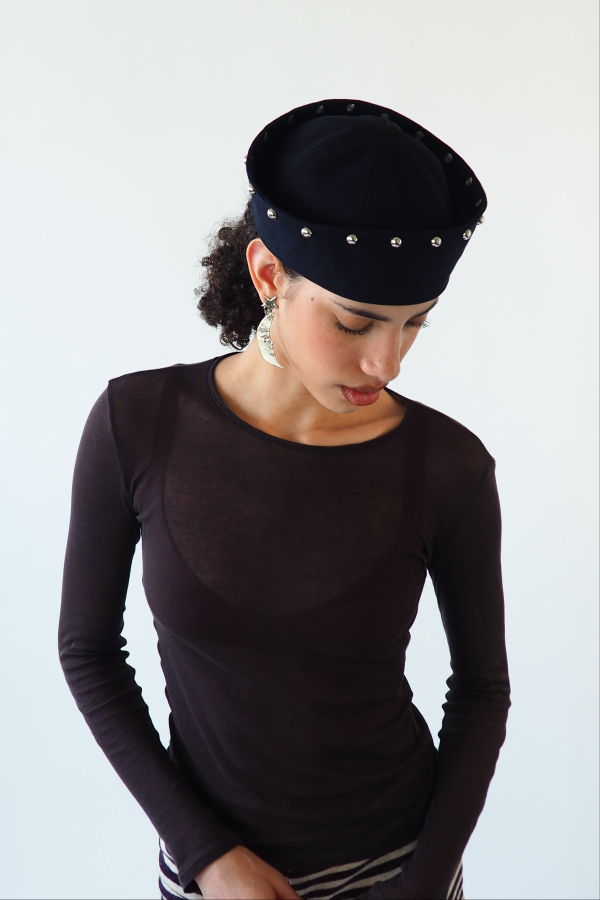 Clyde Rivet Sailor Hat