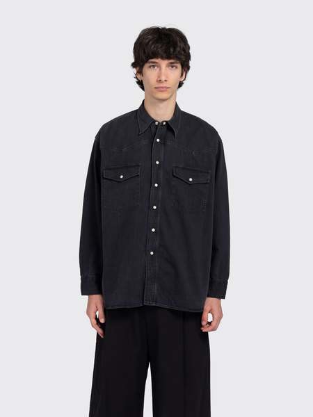 Stussy Military LS Overshirt - Bone | Garmentory