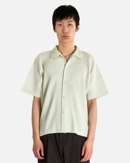 HOMME PLISSE ISSEY MIYAKE Tight Twist Cotton Knit Top | Garmentory
