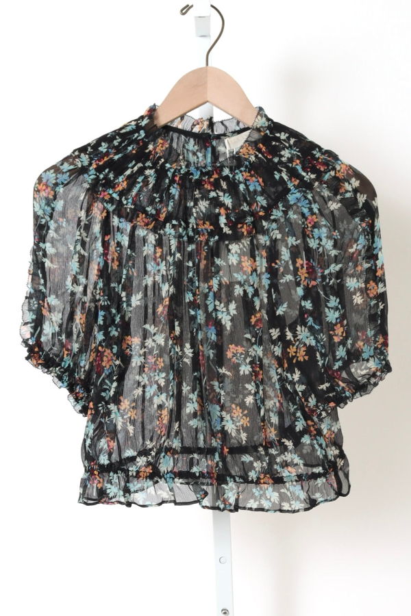 Ulla Johnson Solenne SS Silk Top
