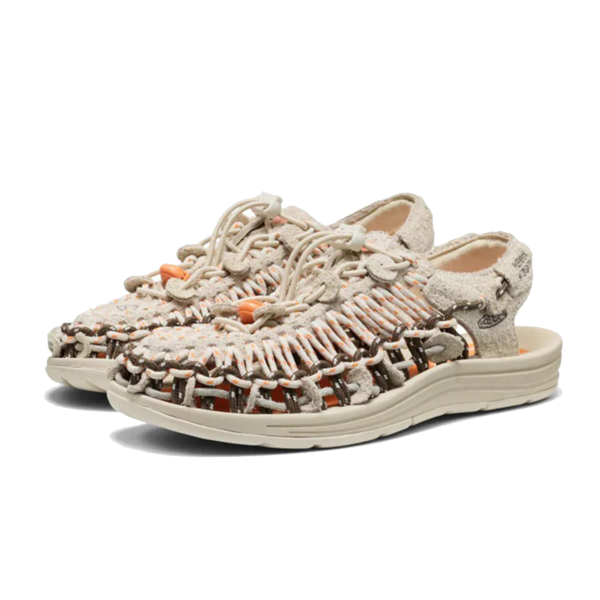 Keen Uneek Leather Henrik Vibskov Sneaker - Tangerine Cream