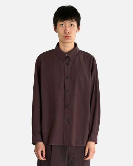 AURALEE Finx Light Shirt - Brown | Garmentory