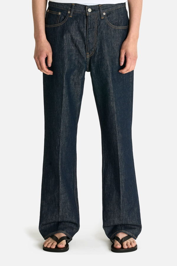 Auralee Hard Twist Denim 5P Pants