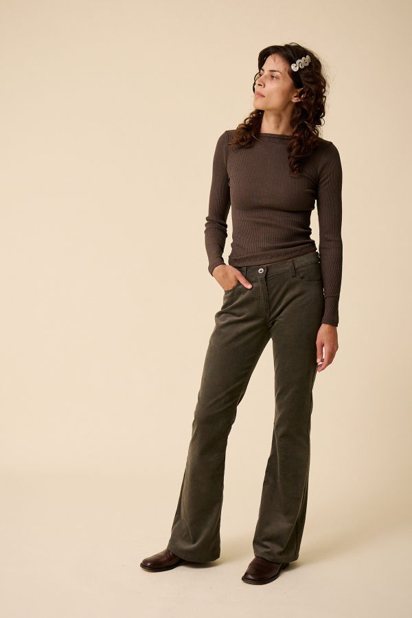Penny Sage Emma Cords Trousers