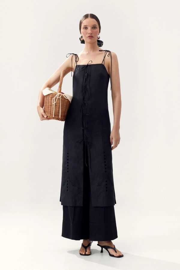 Gunia project Oliana Dress With Ties