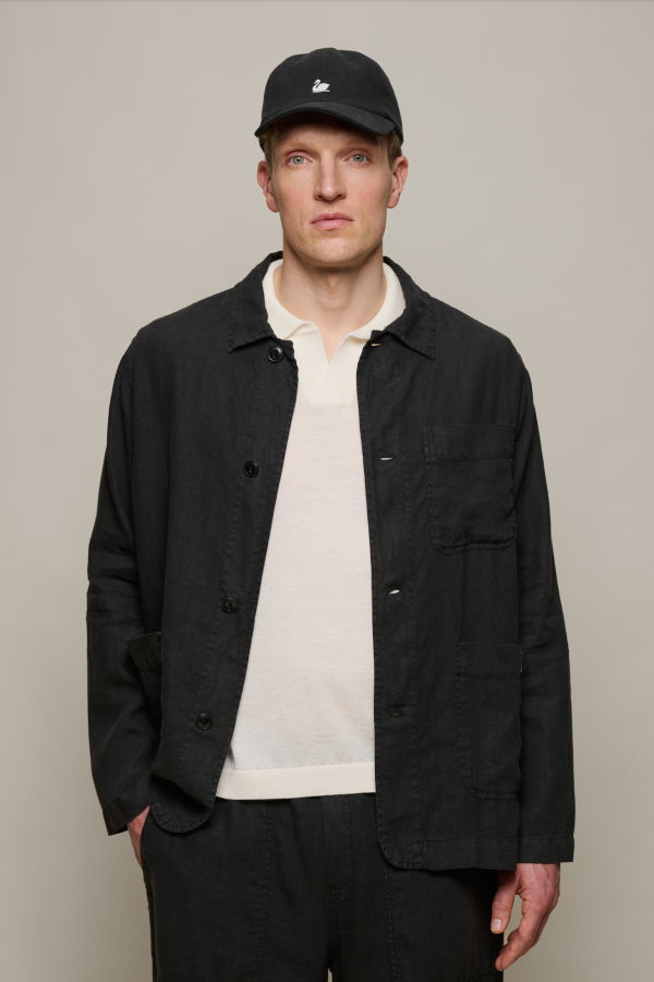 Merz b. Schwanen Worker's Linen Jacket