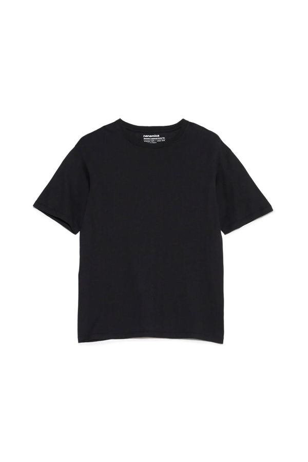 Nanamica Loopwheel COOLMAX Jersey Tee - Black