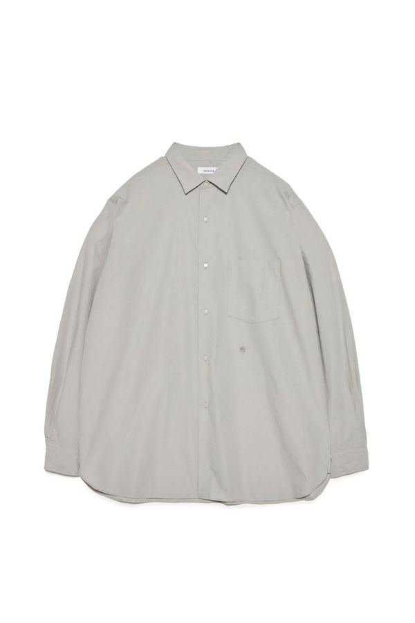 Nanamica Regular Collar Wind Shirt - Gray