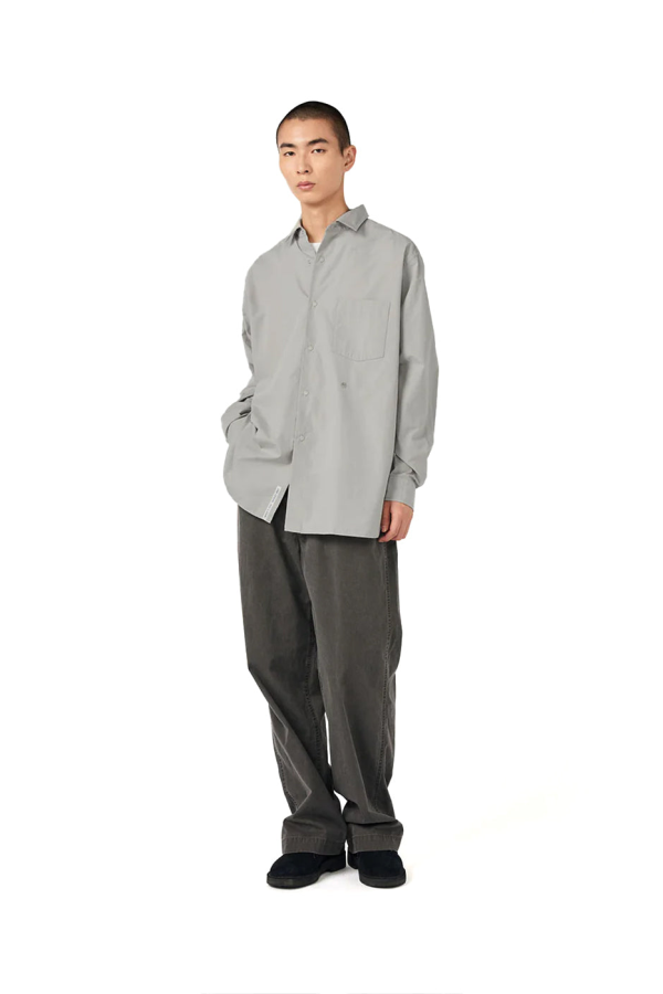 Nanamica Regular Collar Wind Shirt - Gray