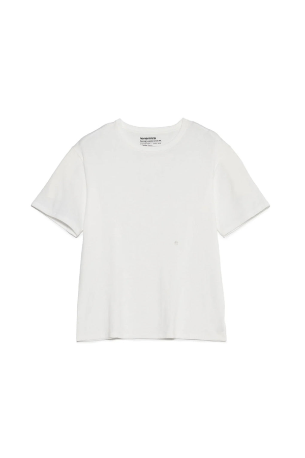 Nanamica Loopwheel COOLMAX Jersey Tee - White