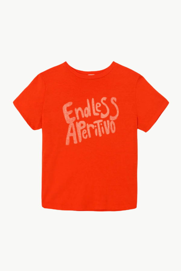 RE/DONE Classic Tee Endless Apertivo - Aperol