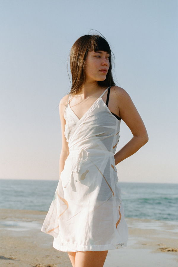 Aniela Parys Kiya Dress (Hand Painted by Carmen Seijas)