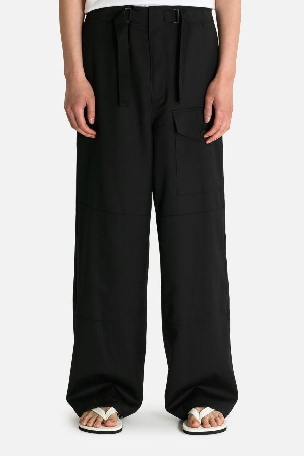 Auralee Herringbone Cargo Pants