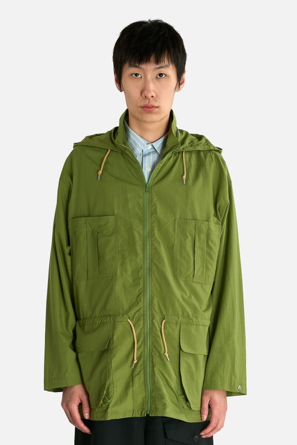 Auralee Lawn Hooded Blouson