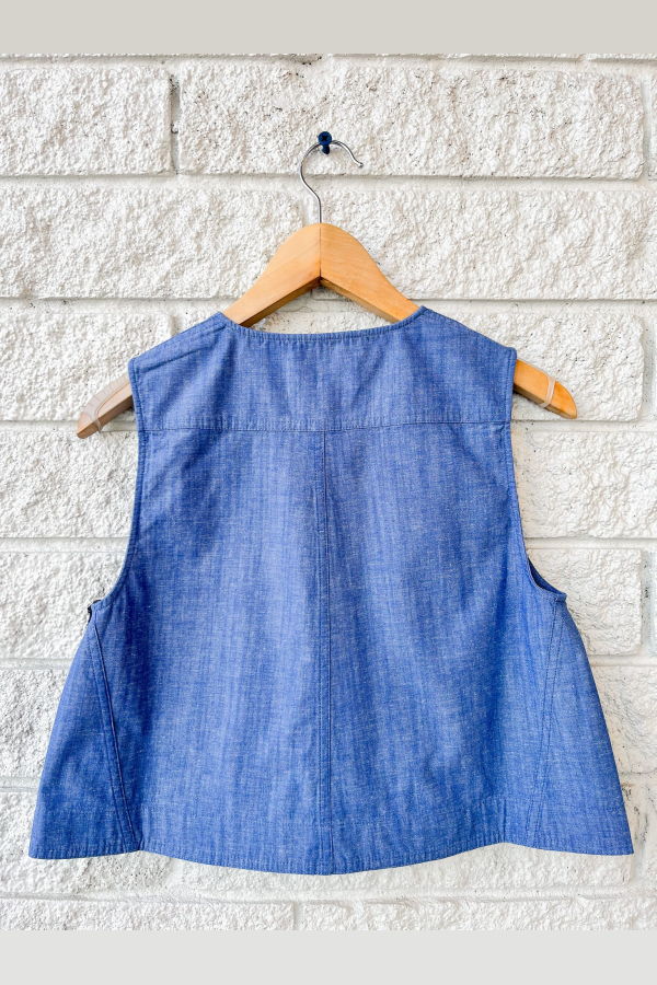 Apiece Apart Godet Tank - Chambray