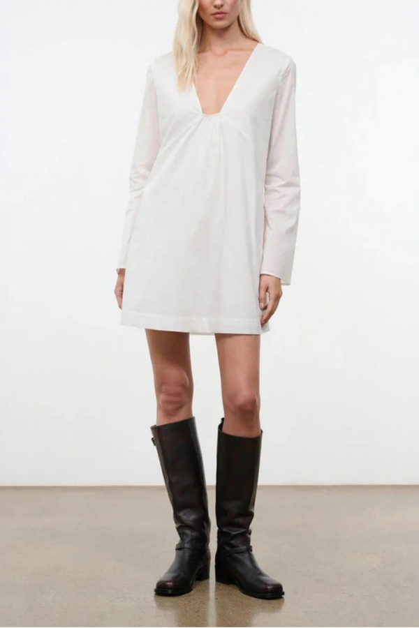 Staud Vivi Dress - White