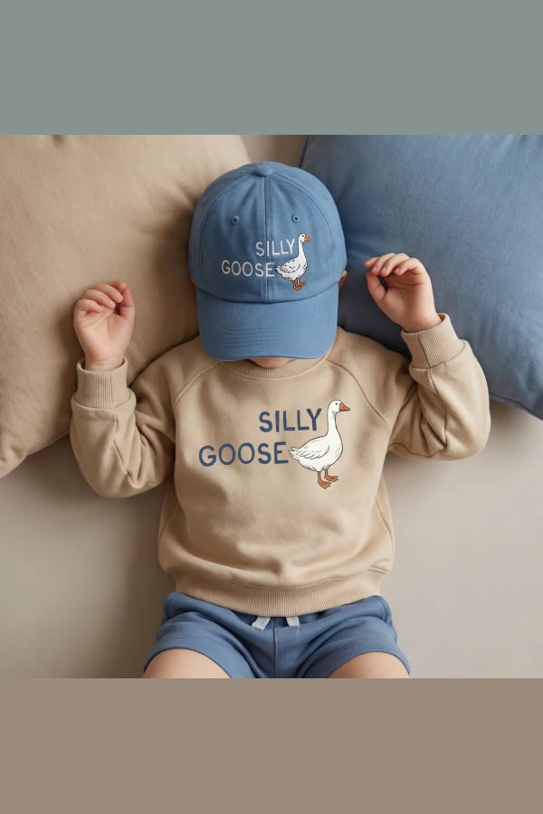 KIDS Bug + Bean Silly Goose Cap
