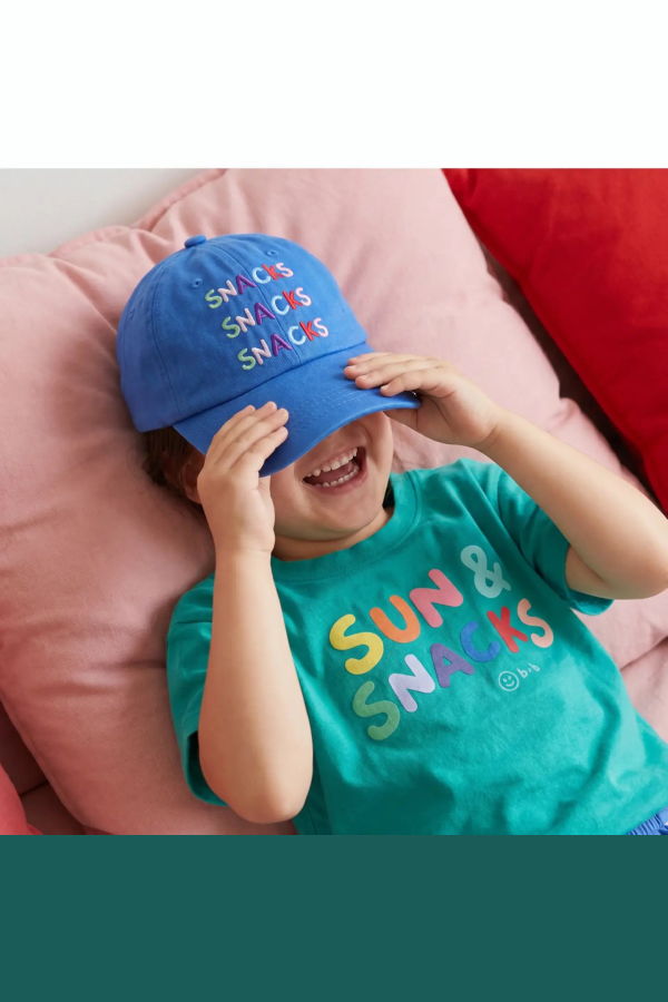 KIDS Bug + Bean Snacks Cap