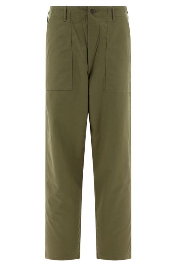 Orslow Straight Pants - Army Green