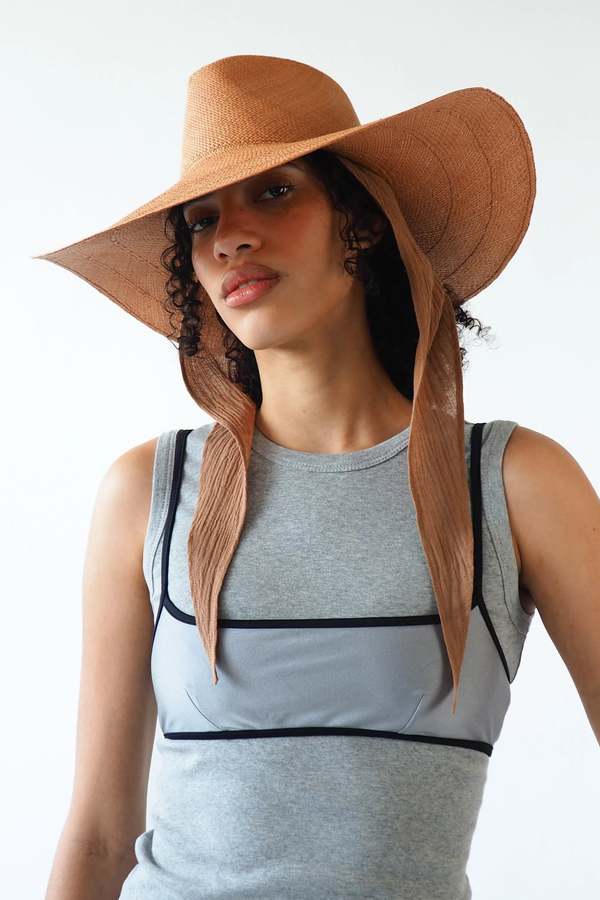 Clyde Caro Hat with Shade Clyde Caro Hat with Shade