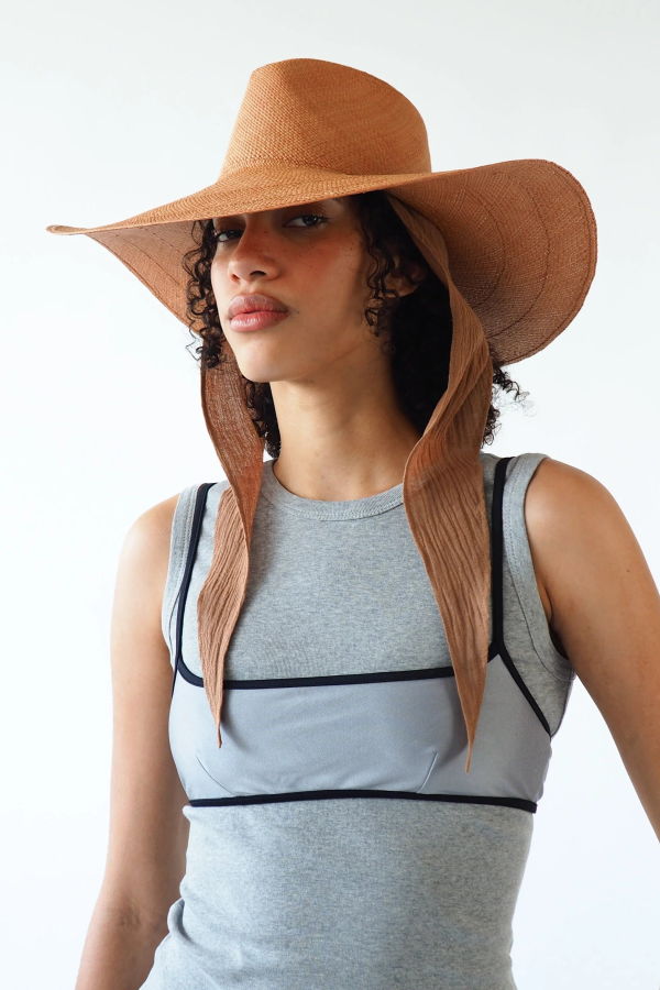 Clyde Caro Hat with Shade