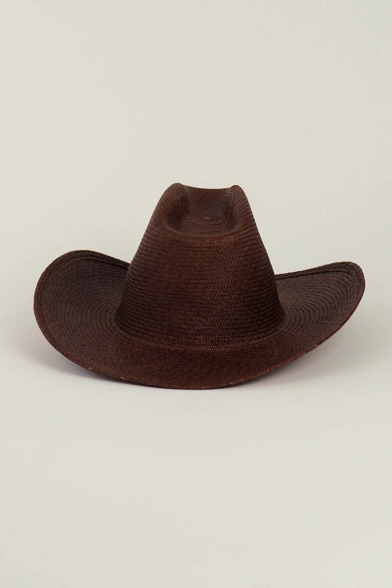 Clyde Panama Straw Cowboy Hat