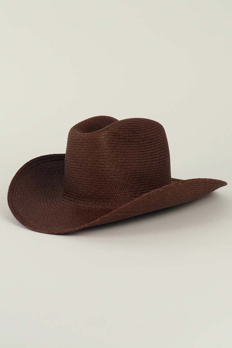 Clyde Panama Straw Cowboy Hat