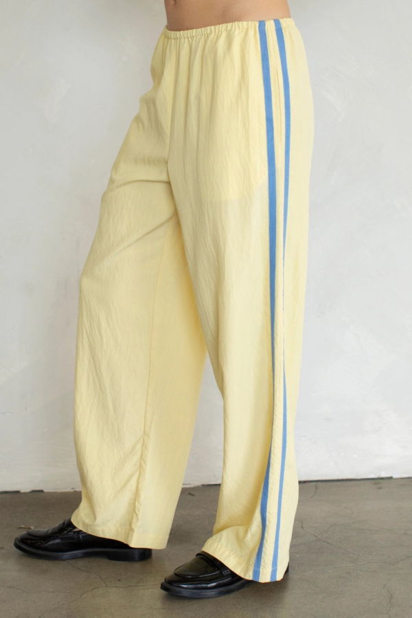 Azalea Lennie Track Pants - Butter