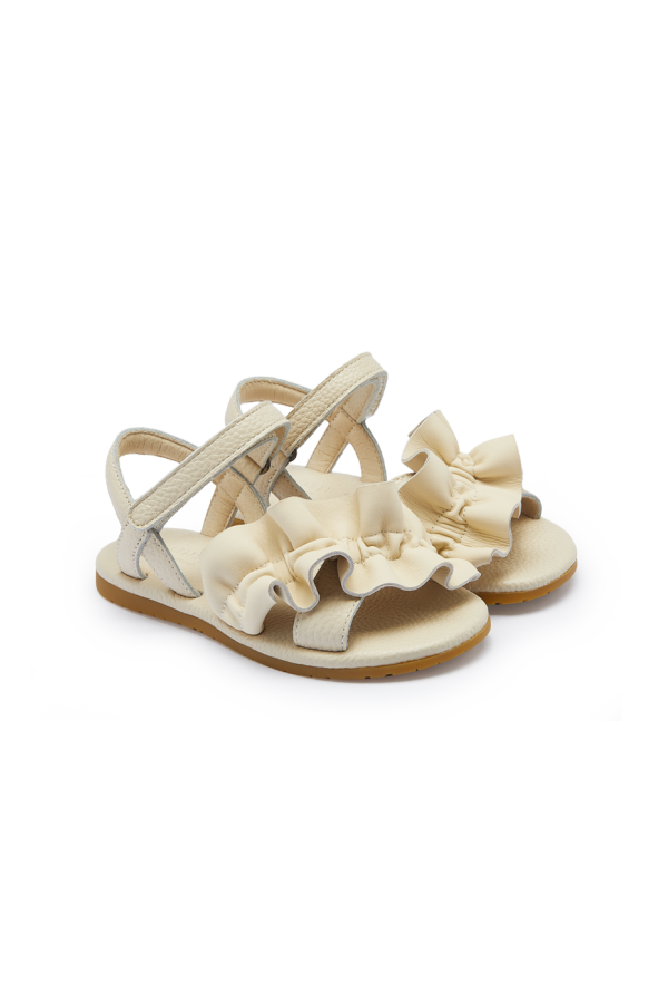 KIDS Donsje Fine Sandals Sandals - Off White Leather