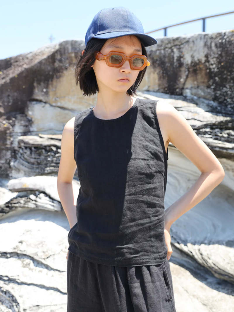 L.F.Markey Linen Vest