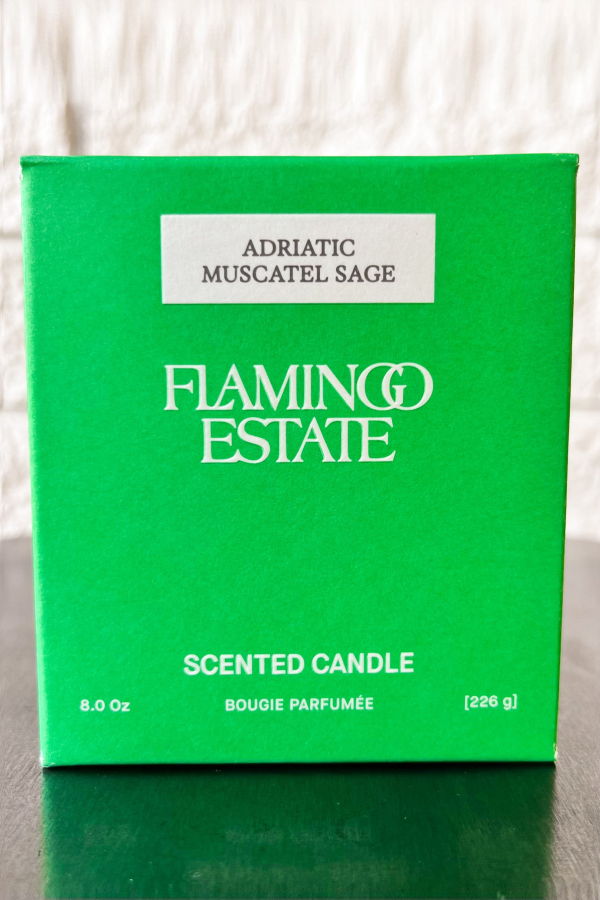 Flamingo Estate Adriatic Muscatel Sage Candle 8 Oz
