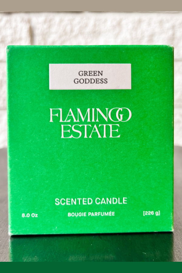 Flamingo Estate Green Goddess Candle 8 Oz