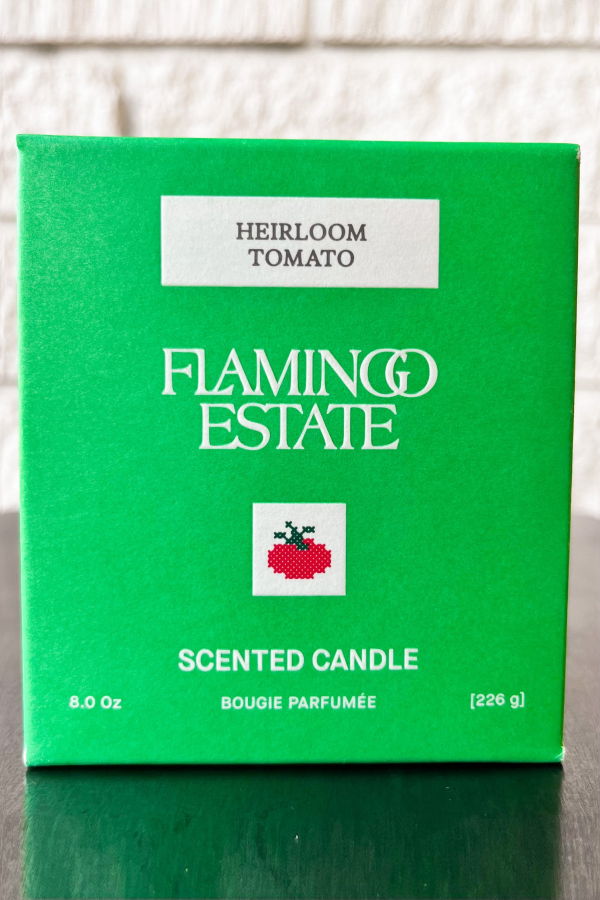 Flamingo Estate Heirloom Tomato Candle 8 Oz