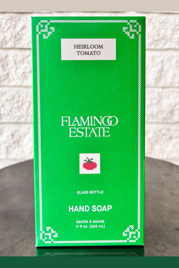 Flamingo Estate Heirloom Tomato Glass Hand Soap