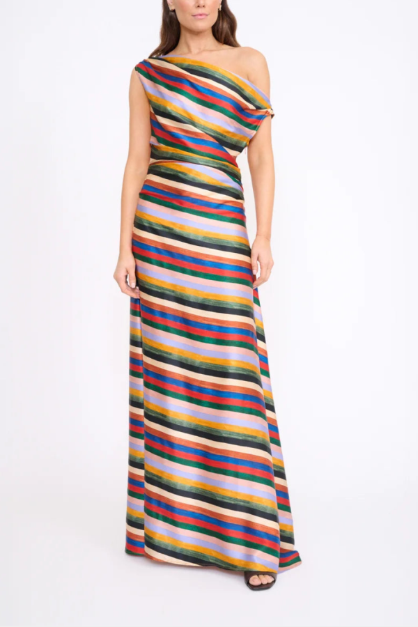 Staud Phare Silk Maxi Dress