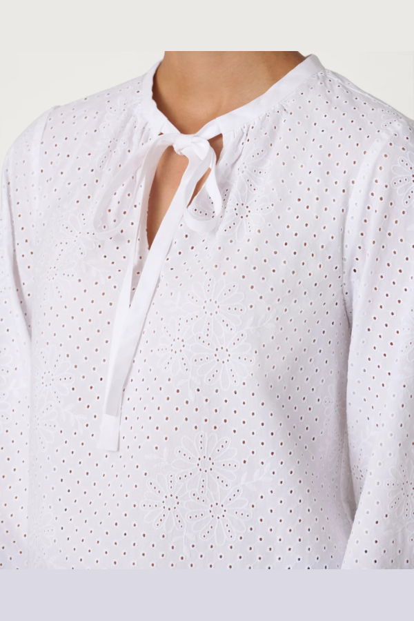 Shoshanna Ollie Top - Optic White
